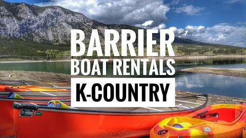 Barrier Lake Boat Rentals operated by Kananaskis Outfitters
